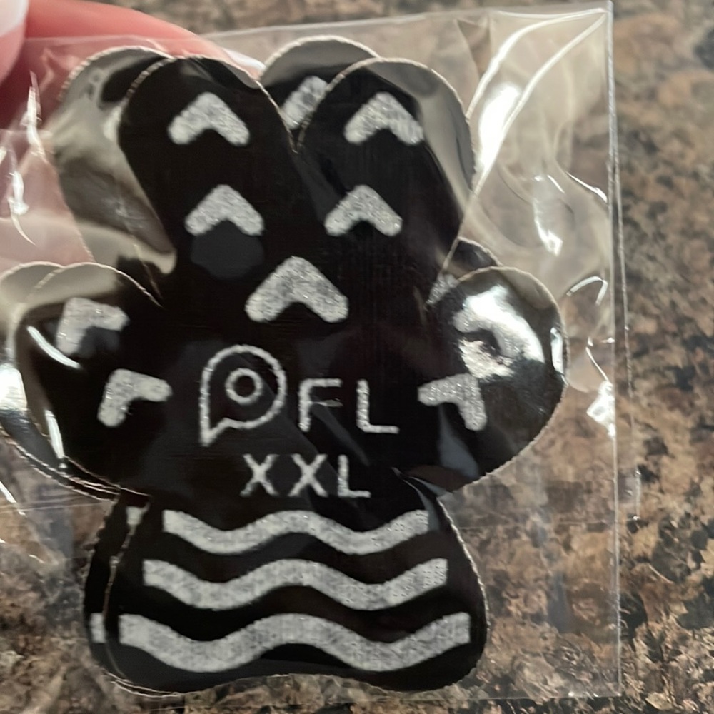 Dog anti skid pads. They won’t slip on tile